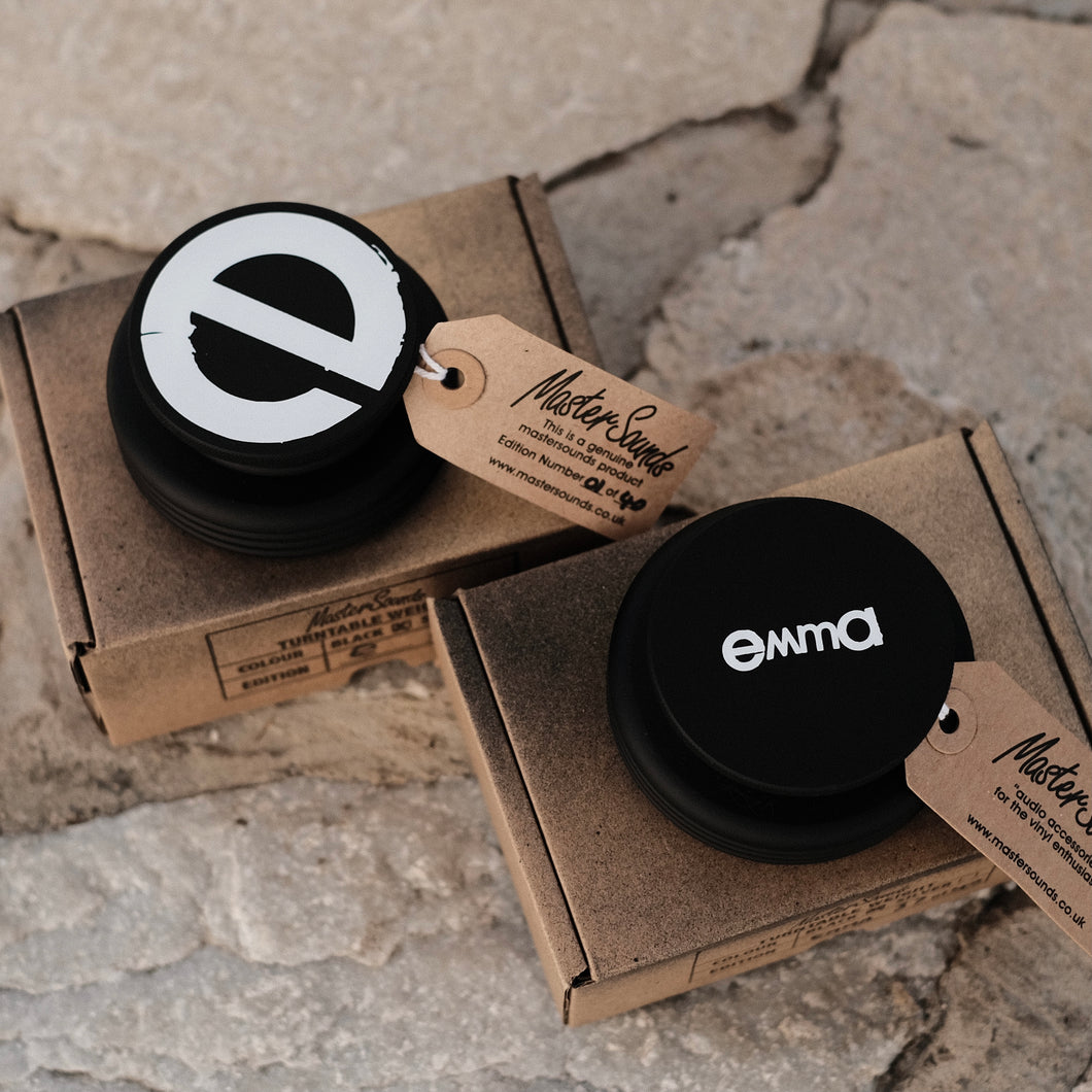 eʍma x MasterSounds turntable weight